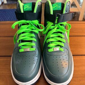 NWOT Nike Air Force 1 AF1 High 2013 Vintage Green Mortar Size 10.5 315121-302